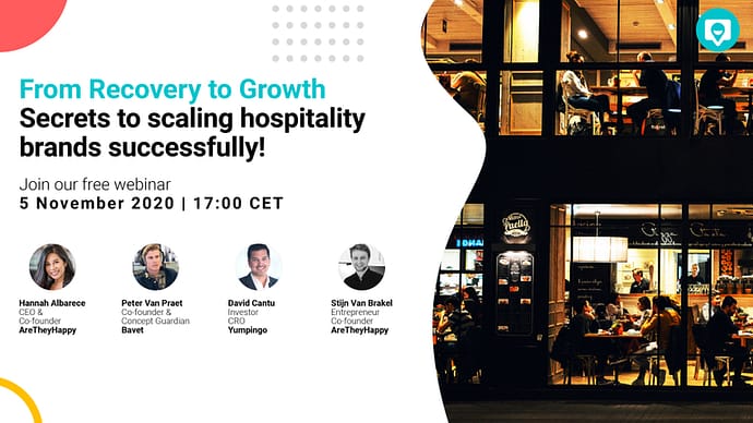 From Recovery to Growth Live webinar series for hospitality